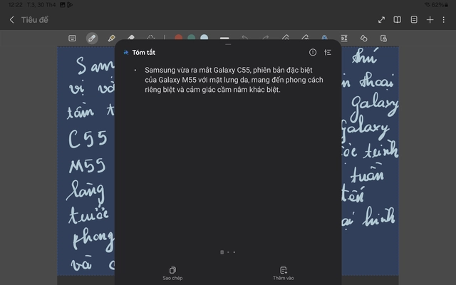 Cách Galaxy Tab S9 biến thành 'cuốn sổ toàn năng' của tôi khi đi công tác- Ảnh 8. Cách Galaxy Tab S9 biến thành 'cuốn sổ toàn năng' của tôi khi đi công tác- Ảnh 8.