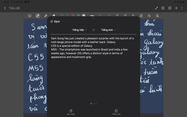 Cách Galaxy Tab S9 biến thành 'cuốn sổ toàn năng' của tôi khi đi công tác- Ảnh 9. Cách Galaxy Tab S9 biến thành 'cuốn sổ toàn năng' của tôi khi đi công tác- Ảnh 9.