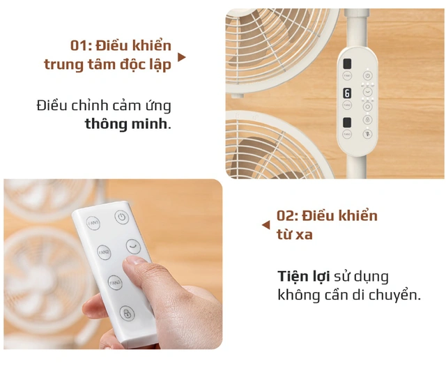 Quạt 3 đầu c&oacute; g&igrave; hay m&agrave; gi&aacute; v&agrave;i triệu, nh&igrave;n th&ocirc;i cũng thấy t&ograve; m&ograve;- Ảnh 6.