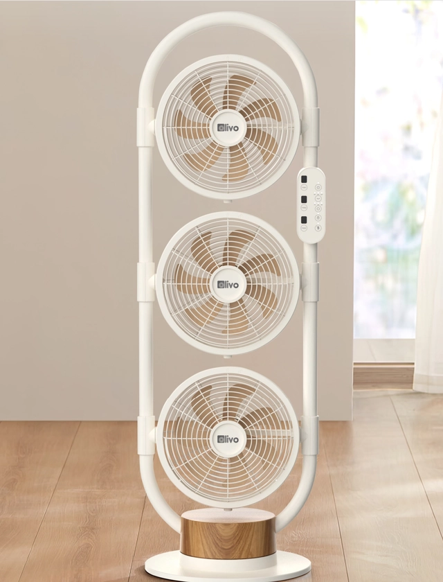 Quạt 3 đầu c&oacute; g&igrave; hay m&agrave; gi&aacute; v&agrave;i triệu, nh&igrave;n th&ocirc;i cũng thấy t&ograve; m&ograve;- Ảnh 1.