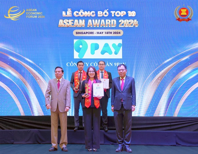 9Pay được vinh danh trong Top 10 Thương hiệu ti&ecirc;u biểu ASEAN 2024- Ảnh 3.