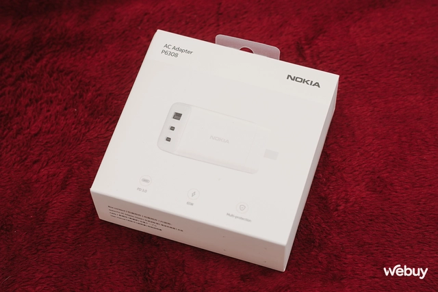 Thời oanh liệt nay còn đâu? Củ sạc Nokia 65W có 3 cổng, tặng kèm cáp, giá chỉ hơn 200.000 đồng mà không ai biết- Ảnh 1. Thời oanh liệt nay còn đâu? Củ sạc Nokia 65W có 3 cổng, tặng kèm cáp, giá chỉ hơn 200.000 đồng mà không ai biết- Ảnh 1.