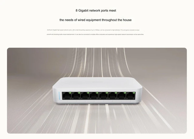 Xiaomi ra mắt switch chia mạng: Tốc độ lên đến 2.5Gbps, cổng quang SFP 10Gbps, giá từ 462.000 đồng- Ảnh 2. Xiaomi ra mắt switch chia mạng: Tốc độ lên đến 2.5Gbps, cổng quang SFP 10Gbps, giá từ 462.000 đồng- Ảnh 2.