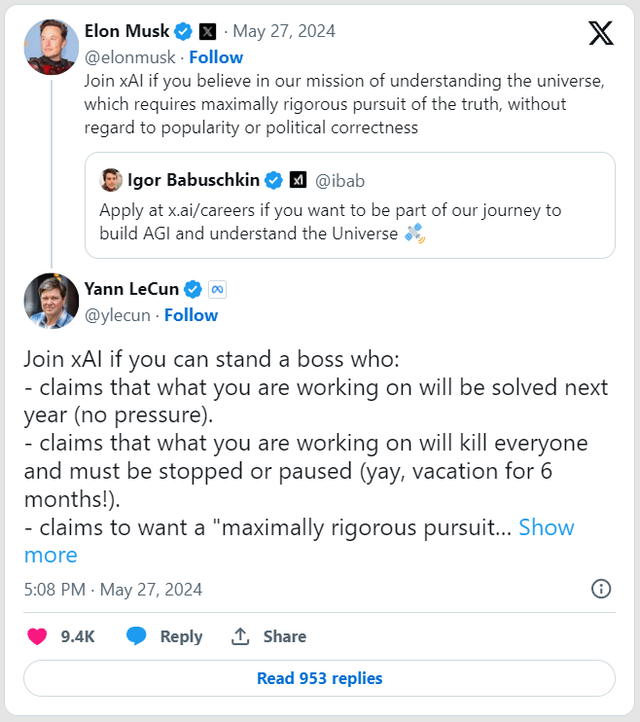 Chọc nhầm "tổ kiến lửa" về AI, Elon Musk bị kh&oacute;a cứng họng khi đấu v&otilde; mồm tr&ecirc;n mạng- Ảnh 1.