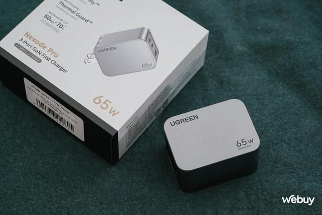 Củ sạc nhanh 65W thiết kế siêu nhỏ gọn, công nghệ xịn và đáng mua hơn cả sạc Xiaomi- Ảnh 3. Củ sạc nhanh 65W thiết kế siêu nhỏ gọn, công nghệ xịn và đáng mua hơn cả sạc Xiaomi- Ảnh 3.