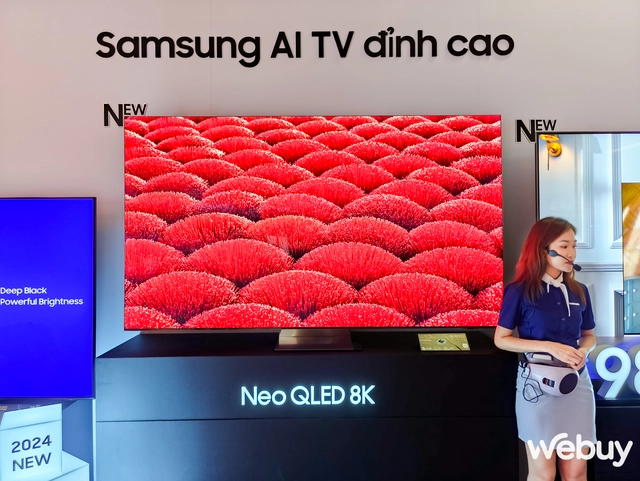 Cận cảnh dải sản phẩm TV Samsung 2024: Nhiều nâng cấp hấp dẫn từ trong ra ngoài, tập trung chính vẫn là AI- Ảnh 23. Cận cảnh dải sản phẩm TV Samsung 2024: Nhiều nâng cấp hấp dẫn từ trong ra ngoài, tập trung chính vẫn là AI- Ảnh 23.