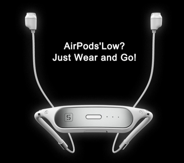 Ra mắt cáp sạc cho AirPods không cần hộp sạc: Giá 450.000đ, có cả phiên bản pin dự phòng đeo cổ- Ảnh 5. Ra mắt cáp sạc cho AirPods không cần hộp sạc: Giá 450.000đ, có cả phiên bản pin dự phòng đeo cổ- Ảnh 5.
