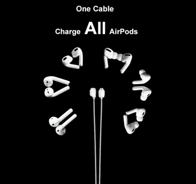 Ra mắt cáp sạc cho AirPods không cần hộp sạc: Giá 450.000đ, có cả phiên bản pin dự phòng đeo cổ- Ảnh 1. Ra mắt cáp sạc cho AirPods không cần hộp sạc: Giá 450.000đ, có cả phiên bản pin dự phòng đeo cổ- Ảnh 1.