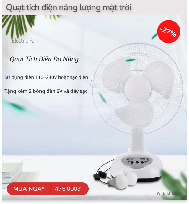 5 đồ gia dụng tưởng quen mà lạ và lý do ai cũng nên có trong nhà, nhiều món sale to đến 64% trong ngày sale "cực đại" cuối cùng- Ảnh 5. 5 đồ gia dụng tưởng quen mà lạ và lý do ai cũng nên có trong nhà, nhiều món sale to đến 64% trong ngày sale "cực đại" cuối cùng- Ảnh 5.