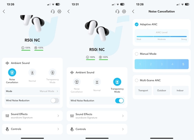 Trên tai Soundcore R50i bản chống ồn: Giá 500.000đ nhưng tính năng đáng tiền triệu, có thứ rất hay mà siêu phẩm WF-1000XM5 đã bị Sony cắt giảm- Ảnh 11. Trên tai Soundcore R50i bản chống ồn: Giá 500.000đ nhưng tính năng đáng tiền triệu, có thứ rất hay mà siêu phẩm WF-1000XM5 đã bị Sony cắt giảm- Ảnh 11.