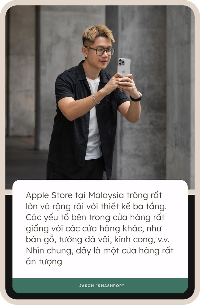 Khai trương Apple Store tại Malaysia: Cửa hàng siêu rộng, người người xếp hàng chờ từ tối hôm trước, khách Việt hào hứng vì sự kiện quá "xịn"- Ảnh 4. Khai trương Apple Store tại Malaysia: Cửa hàng siêu rộng, người người xếp hàng chờ từ tối hôm trước, khách Việt hào hứng vì sự kiện quá "xịn"- Ảnh 4.