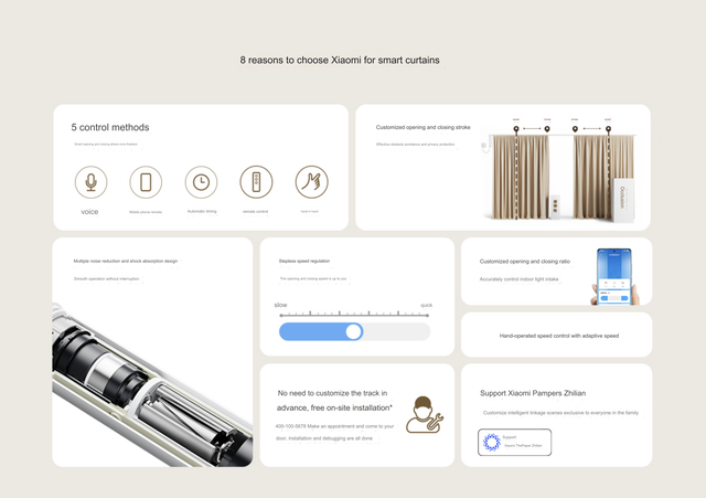 Xiaomi ra mắt rèm cửa thông minh: Điều chỉnh chuẩn xác tới từng cm, vận hành cực êm, dễ dàng điều khiển, giá 3.2 triệu đồng- Ảnh 6. Xiaomi ra mắt rèm cửa thông minh: Điều chỉnh chuẩn xác tới từng cm, vận hành cực êm, dễ dàng điều khiển, giá 3.2 triệu đồng- Ảnh 6.