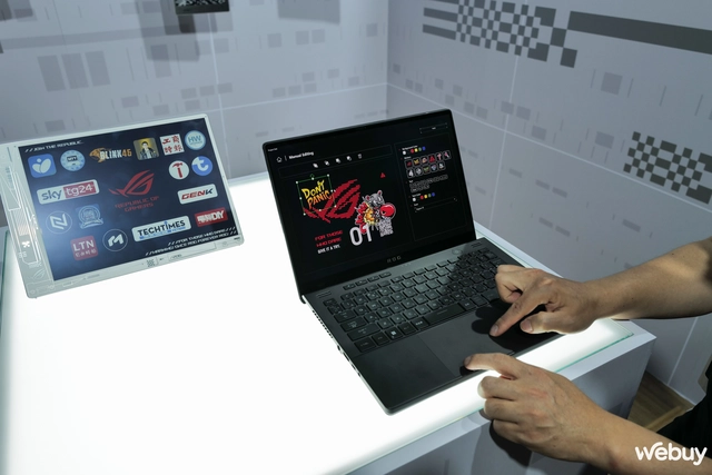 Asus trình làng ý tưởng laptop có hai màn hình nhưng một trong hai chỉ để... trang trí- Ảnh 2. Asus trình làng ý tưởng laptop có hai màn hình nhưng một trong hai chỉ để... trang trí- Ảnh 2.