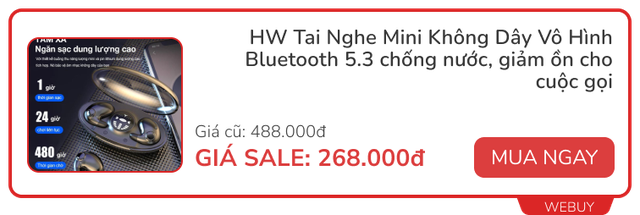 4 tai nghe vô hình siêu nhẹ, bám tai tốt dành cho người hậu đậu, giá chỉ từ 89.000đ vì đang sale- Ảnh 3. 4 tai nghe vô hình siêu nhẹ, bám tai tốt dành cho người hậu đậu, giá chỉ từ 89.000đ vì đang sale- Ảnh 3.