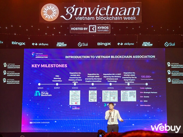 GM Vietnam 2024 chính thức khai mạc: Đặt mục tiêu nâng tầm thị trường Blockchain tại Việt Nam- Ảnh 3. GM Vietnam 2024 chính thức khai mạc: Đặt mục tiêu nâng tầm thị trường Blockchain tại Việt Nam- Ảnh 3.