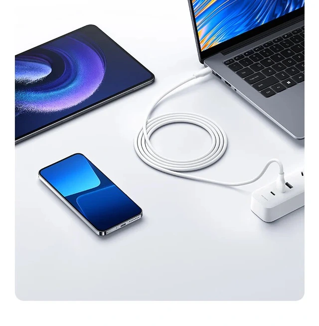 Xiaomi ra mắt cáp sạc USB-C: Độ dài 2m, hỗ trợ công suất 120W, giá 170.000 đồng- Ảnh 3. Xiaomi ra mắt cáp sạc USB-C: Độ dài 2m, hỗ trợ công suất 120W, giá 170.000 đồng- Ảnh 3.