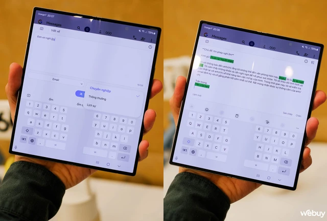Cận cảnh Galaxy Z Flip6: Lần đầu tiên có pin 4.000mAh, RAM 12GB tiêu chuẩn, camera 50MP, viền nhám, loạt tính năng Galaxy AI mới- Ảnh 25. Cận cảnh Galaxy Z Flip6: Lần đầu tiên có pin 4.000mAh, RAM 12GB tiêu chuẩn, camera 50MP, viền nhám, loạt tính năng Galaxy AI mới- Ảnh 25.