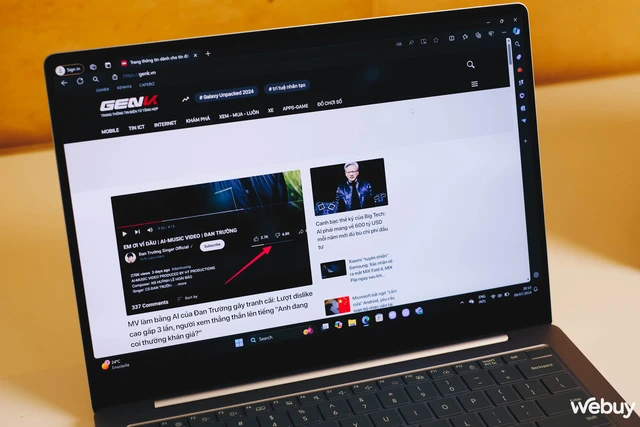 Cận cảnh Samsung Galaxy Book4 Edge: Laptop Snapdragon X Elite mạnh nhất, màn hình AMOLED 120Hz cực đẹp, tiếc rằng muốn mua chỉ có hàng xách tay- Ảnh 3. Cận cảnh Samsung Galaxy Book4 Edge: Laptop Snapdragon X Elite mạnh nhất, màn hình AMOLED 120Hz cực đẹp, tiếc rằng muốn mua chỉ có hàng xách tay- Ảnh 3.