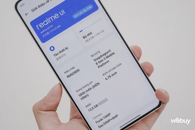 Trên tay điện thoại Snapdragon 8 Gen 3 rẻ nhất thế giới: Giá chưa tới 10 triệu đồng, pin 5800mAh, sạc 120W nhưng dùng ở Việt Nam phải lưu ý điều này- Ảnh 19. Trên tay điện thoại Snapdragon 8 Gen 3 rẻ nhất thế giới: Giá chưa tới 10 triệu đồng, pin 5800mAh, sạc 120W nhưng dùng ở Việt Nam phải lưu ý điều này- Ảnh 19.