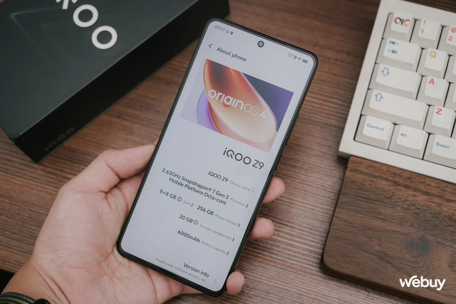 Smartphone này giá chỉ 4,9 triệu đồng: Màn hình OLED 144Hz, chip Snapdragon 7 Gen 3, camera 50MP, pin 6.000mAh- Ảnh 20. Smartphone này giá chỉ 4,9 triệu đồng: Màn hình OLED 144Hz, chip Snapdragon 7 Gen 3, camera 50MP, pin 6.000mAh- Ảnh 20.
