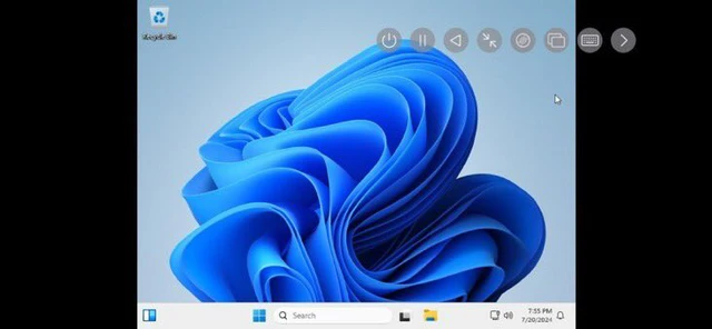 Cài đặt thành công Windows 11 lên iPhone 15 Pro: Khởi động mất... 20 phút- Ảnh 3. Cài đặt thành công Windows 11 lên iPhone 15 Pro: Khởi động mất... 20 phút- Ảnh 3.