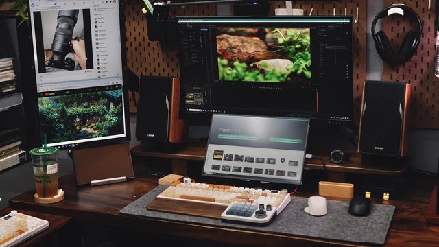 Góc Làm Việc Chất kết hợp niềm đam mê công nghệ và thú chơi thủy sinh- Ảnh 3. Góc Làm Việc Chất kết hợp niềm đam mê công nghệ và thú chơi thủy sinh- Ảnh 3.