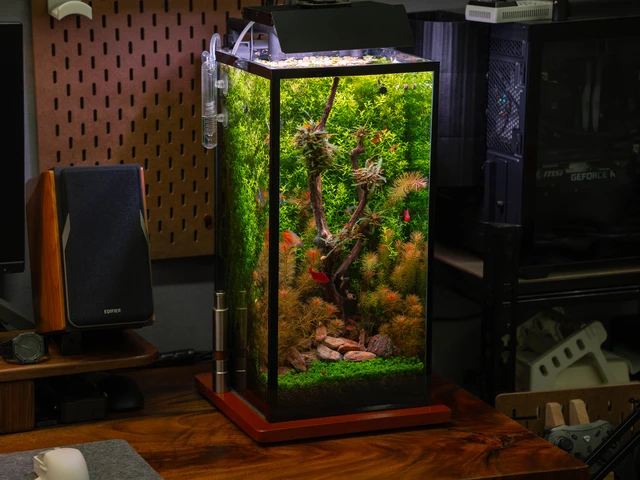 Góc Làm Việc Chất kết hợp niềm đam mê công nghệ và thú chơi thủy sinh- Ảnh 13. Góc Làm Việc Chất kết hợp niềm đam mê công nghệ và thú chơi thủy sinh- Ảnh 13.