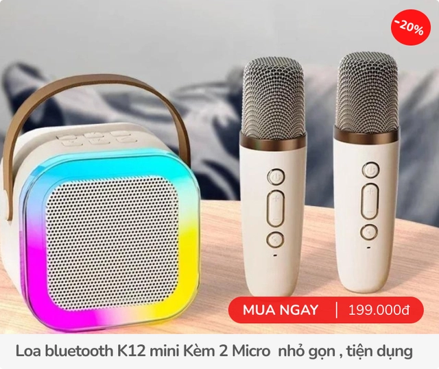6 mẫu loa mini nhỏ gọn trong lòng bàn tay: Khó tìm điểm chê vì giá chỉ từ 80.000 đồng- Ảnh 4. 6 mẫu loa mini nhỏ gọn trong lòng bàn tay: Khó tìm điểm chê vì giá chỉ từ 80.000 đồng- Ảnh 4.