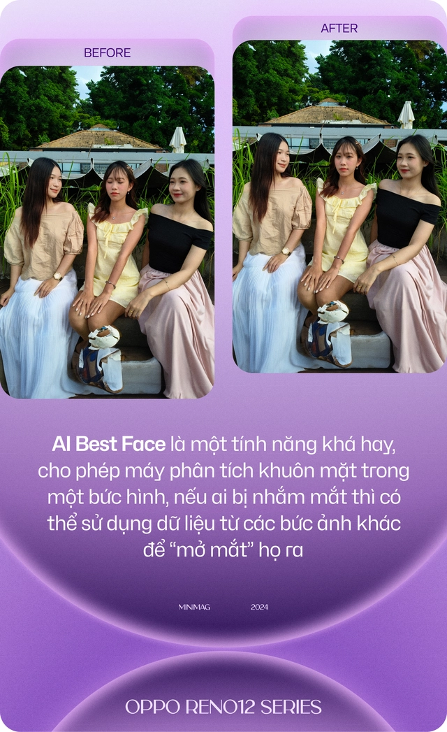 Đánh giá OPPO Reno12 Series: AI sẽ là thứ giúp bạn gắn bó với "dòng chảy bạc"- Ảnh 19. Đánh giá OPPO Reno12 Series: AI sẽ là thứ giúp bạn gắn bó với "dòng chảy bạc"- Ảnh 19.