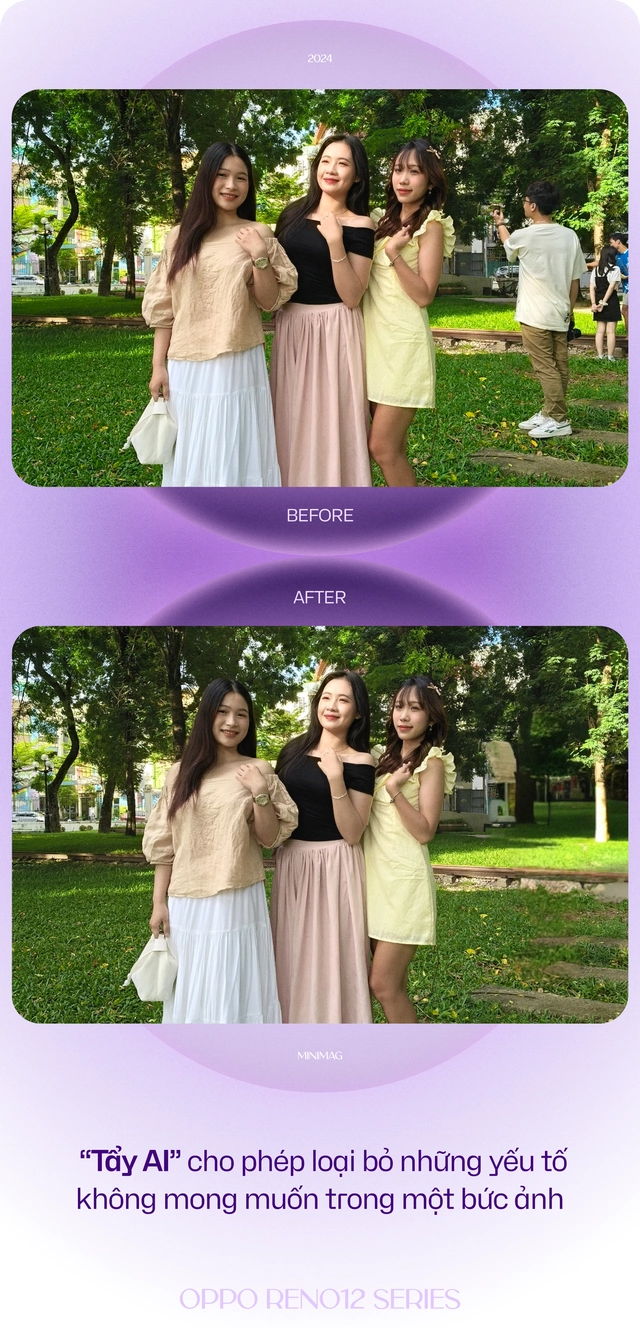 Đánh giá OPPO Reno12 Series: AI sẽ là thứ giúp bạn gắn bó với "dòng chảy bạc"- Ảnh 15. Đánh giá OPPO Reno12 Series: AI sẽ là thứ giúp bạn gắn bó với "dòng chảy bạc"- Ảnh 15.