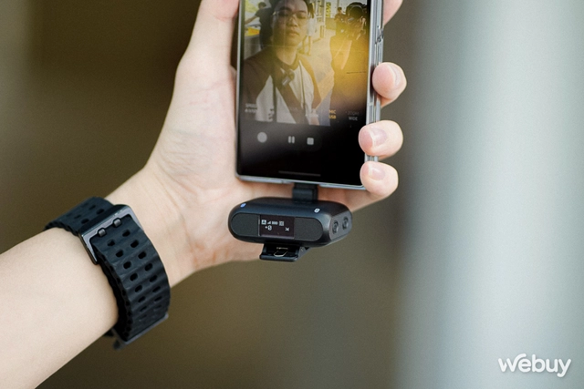 Dùng thử micro không dây Saramonic Blink500 B2+: Phù hợp với vlogger, dùng tốt với smartphone, giá khoảng hơn 3 triệu- Ảnh 15. Dùng thử micro không dây Saramonic Blink500 B2+: Phù hợp với vlogger, dùng tốt với smartphone, giá khoảng hơn 3 triệu- Ảnh 15.