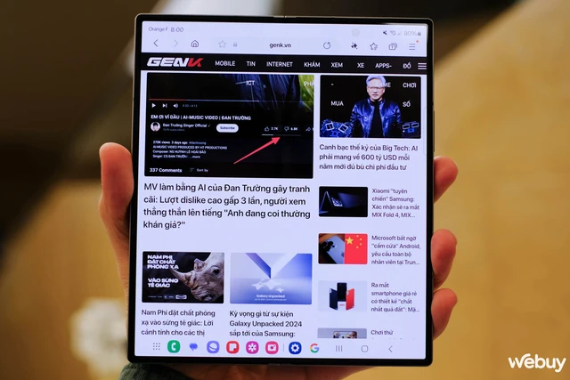 Galaxy Z Fold6 Slim lộ giá bán và thông số khủng, đối đầu iPhone 16 Pro Max- Ảnh 2. Galaxy Z Fold6 Slim lộ giá bán và thông số khủng, đối đầu iPhone 16 Pro Max- Ảnh 2.