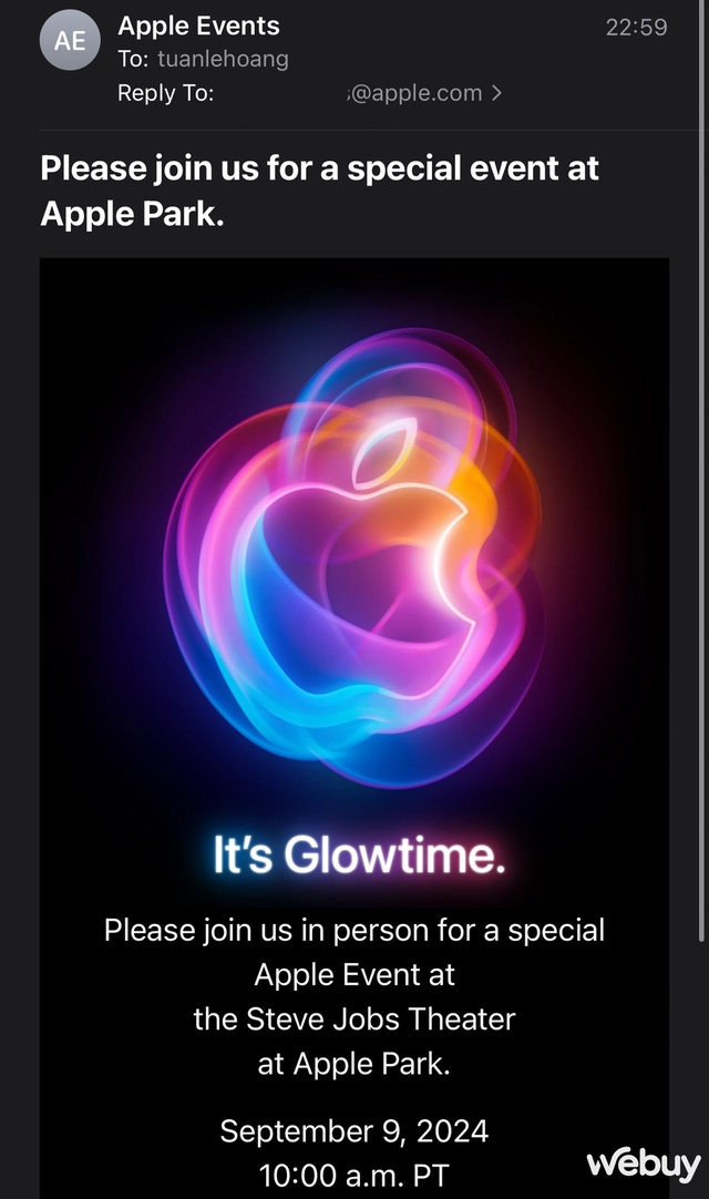 "Đã đến lúc tỏa sáng!" - Apple ấn định ngày ra mắt iPhone mới- Ảnh 1. "Đã đến lúc tỏa sáng!" - Apple ấn định ngày ra mắt iPhone mới- Ảnh 1.