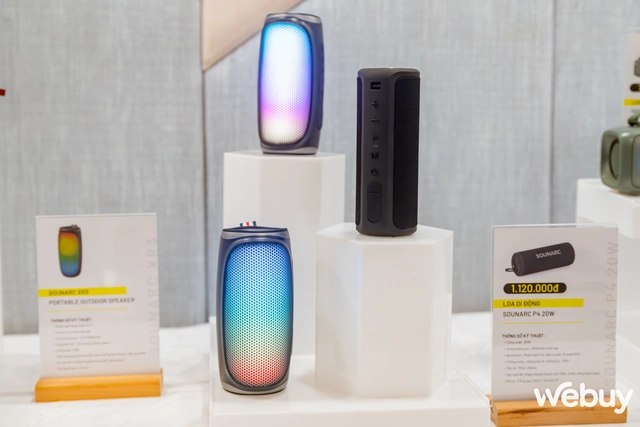 Ngắm nhìn loạt sản phẩm Sounarc: Từ tai nghe không dây, loa di động đáp ứng đủ mọi phân khúc- Ảnh 1. Ngắm nhìn loạt sản phẩm Sounarc: Từ tai nghe không dây, loa di động đáp ứng đủ mọi phân khúc- Ảnh 1.