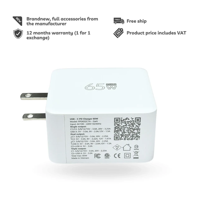 FPT ph&aacute;t triển th&agrave;nh c&ocirc;ng bộ sạc 65W với chip tự sản xuất, người d&ugrave;ng đ&aacute;nh gi&aacute; "ngang ngửa c&aacute;c thương hiệu kh&aacute;c"- Ảnh 7.