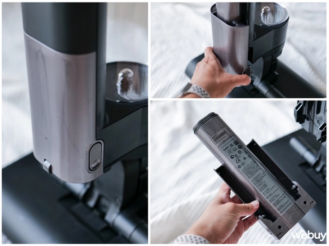 Trải nghiệm máy lau hút khô ướt Dyson WashG1: Dọn nhà sạch sẽ êm ru, thiết kế độc lạ, giá cao- Ảnh 7. Trải nghiệm máy lau hút khô ướt Dyson WashG1: Dọn nhà sạch sẽ êm ru, thiết kế độc lạ, giá cao- Ảnh 7.