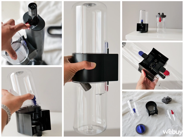 Trải nghiệm máy lau hút khô ướt Dyson WashG1: Dọn nhà sạch sẽ êm ru, thiết kế độc lạ, giá cao- Ảnh 8. Trải nghiệm máy lau hút khô ướt Dyson WashG1: Dọn nhà sạch sẽ êm ru, thiết kế độc lạ, giá cao- Ảnh 8.