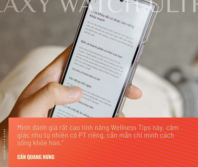 2 tuần d&ugrave;ng thử - 4 nhận x&eacute;t về những t&iacute;nh năng theo d&otilde;i sức khỏe của Galaxy Watch Ultra- Ảnh 6.
