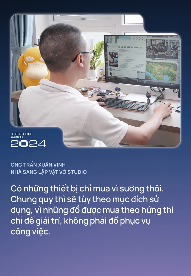 Hỏi Vinh X&ocirc; mua đồ c&ocirc;ng nghệ thế n&agrave;o gọi l&agrave; 