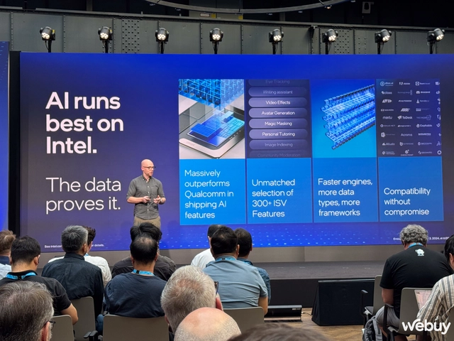 Intel Core Ultra 200V series chính thức ra mắt: Đột phá sức mạnh, đập tan suy nghĩ nền tảng x86 “hao pin”, hiệu năng AI đè bẹp Snapdragon- Ảnh 11. Intel Core Ultra 200V series chính thức ra mắt: Đột phá sức mạnh, đập tan suy nghĩ nền tảng x86 “hao pin”, hiệu năng AI đè bẹp Snapdragon- Ảnh 11.
