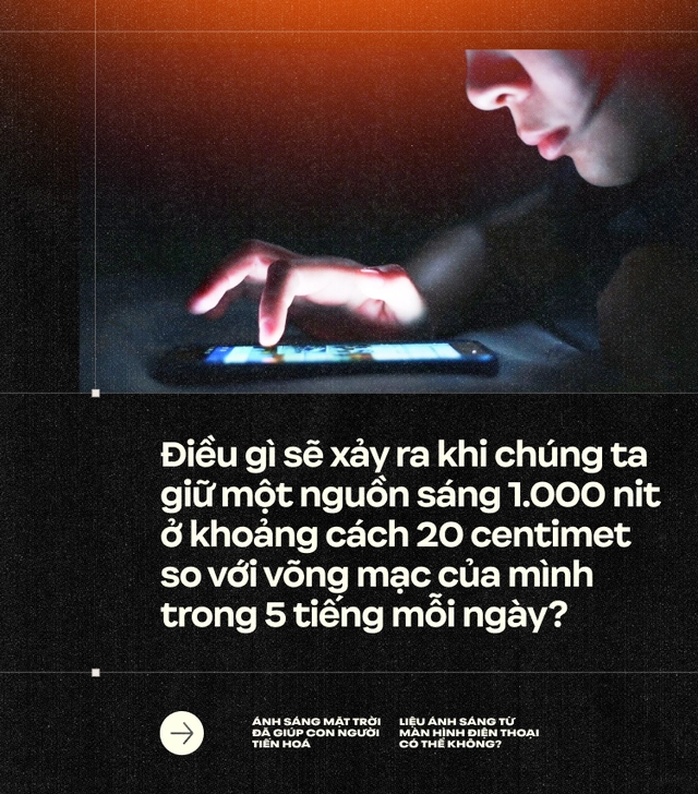 &Aacute;nh s&aacute;ng Mặt Trời đ&atilde; gi&uacute;p con người tiến ho&aacute;, liệu &aacute;nh s&aacute;ng từ m&agrave;n h&igrave;nh điện thoại c&oacute; thể kh&ocirc;ng? (Kỳ 2)- Ảnh 9.