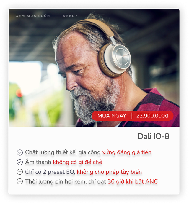 8 tai nghe không dây chụp tai tốt nhất 2024: Đồ Sony 4 năm tuổi vẫn được khen toàn diện, Bose chống ồn "đỉnh" chưa ai bằng- Ảnh 7. 8 tai nghe không dây chụp tai tốt nhất 2024: Đồ Sony 4 năm tuổi vẫn được khen toàn diện, Bose chống ồn "đỉnh" chưa ai bằng- Ảnh 7.