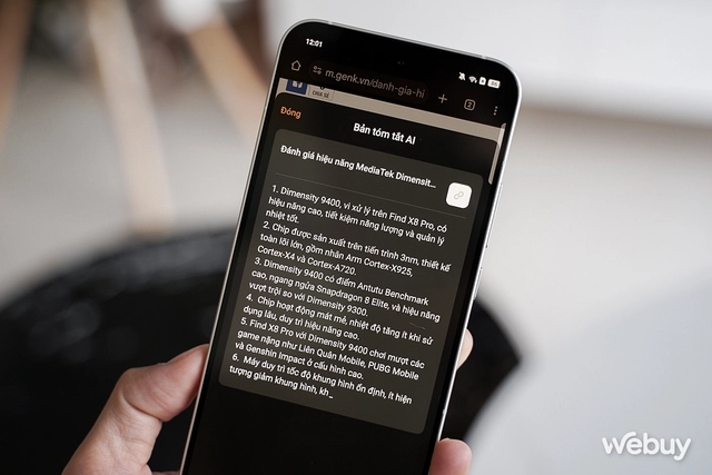 Trải nghiệm sớm AI tiếng Việt mới trên OPPO Reno13: Chính xác, nhanh nhẹn, tiện lợi và dễ dùng- Ảnh 6. Trải nghiệm sớm AI tiếng Việt mới trên OPPO Reno13: Chính xác, nhanh nhẹn, tiện lợi và dễ dùng- Ảnh 6.