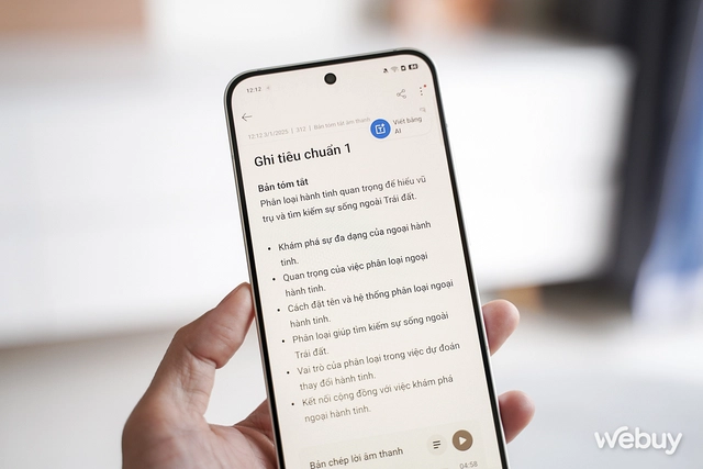Trải nghiệm sớm AI tiếng Việt mới trên OPPO Reno13: Chính xác, nhanh nhẹn, tiện lợi và dễ dùng- Ảnh 3. Trải nghiệm sớm AI tiếng Việt mới trên OPPO Reno13: Chính xác, nhanh nhẹn, tiện lợi và dễ dùng- Ảnh 3.