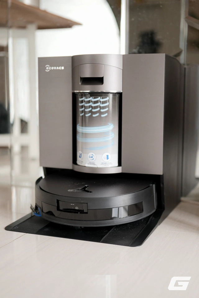 Review Ecovacs Deebot X11 OmniCyclone: Robot hút bụi, lau nhà “đỉnh chóp” cho người lương 50 triệu- Ảnh 19. Review Ecovacs Deebot X11 OmniCyclone: Robot hút bụi, lau nhà “đỉnh chóp” cho người lương 50 triệu- Ảnh 19.