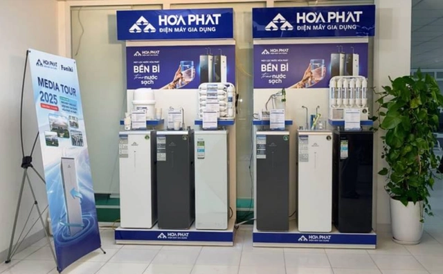 Tham quan nhà máy điện máy gia dụng Hòa Phát ở Ninh Bình, trải nghiệm nhanh mẫu máy lọc nước Hydrogen ion kiềm mới- Ảnh 3. Tham quan nhà máy điện máy gia dụng Hòa Phát ở Ninh Bình, trải nghiệm nhanh mẫu máy lọc nước Hydrogen ion kiềm mới- Ảnh 3.