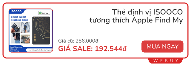 Sale giữa tháng vẫn còn: Thẻ định vị Find My 192.000đ, màn hình gaming Xiaomi -38%, chuột Ugreen giảm hơn nửa giá- Ảnh 3. Sale giữa tháng vẫn còn: Thẻ định vị Find My 192.000đ, màn hình gaming Xiaomi -38%, chuột Ugreen giảm hơn nửa giá- Ảnh 3.