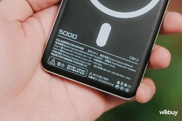 Lại là các pháp sư Trung Hoa: Bán pin dự phòng 5.000mAh giá 169.000 đồng mà thiết kế siêu mỏng nhẹ, có MagSafe 15W xịn như hàng chính hãng Apple- Ảnh 16. Lại là các pháp sư Trung Hoa: Bán pin dự phòng 5.000mAh giá 169.000 đồng mà thiết kế siêu mỏng nhẹ, có MagSafe 15W xịn như hàng chính hãng Apple- Ảnh 16.