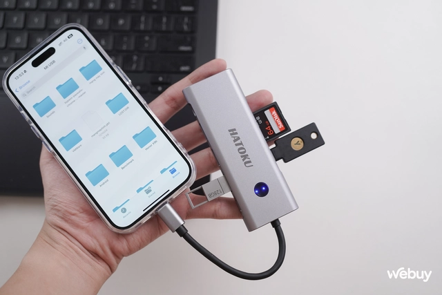 Các "pháp sư Trung Hoa" lại có đồ chơi mới: Hub USB-C đa năng 9 cổng, hỗ trợ màn hình 4K 60Hz mà giá chỉ hơn 200.000 đồng- Ảnh 12. Các "pháp sư Trung Hoa" lại có đồ chơi mới: Hub USB-C đa năng 9 cổng, hỗ trợ màn hình 4K 60Hz mà giá chỉ hơn 200.000 đồng- Ảnh 12.