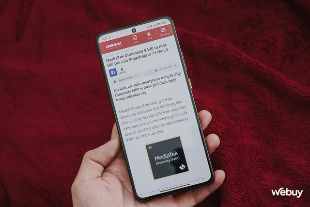 Đánh giá hiệu năng POCO X7 Pro: Chip Dimensity 8400 Ultra quá Đánh giá hiệu năng POCO X7 Pro: Chip Dimensity 8400 Ultra quá